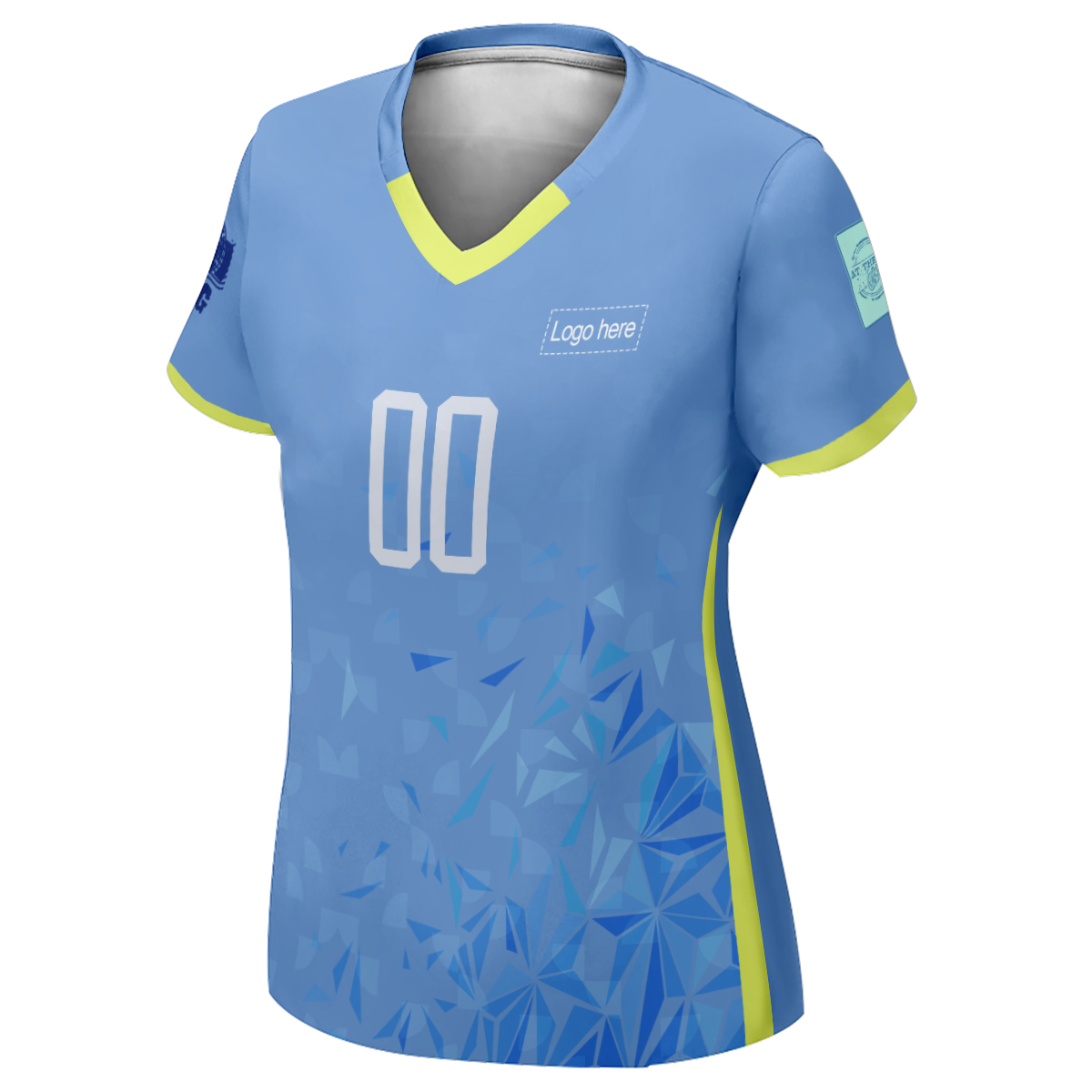 Maillot de football personnalisé de la Coupe du monde d'Uruguay pour femmes avec logo