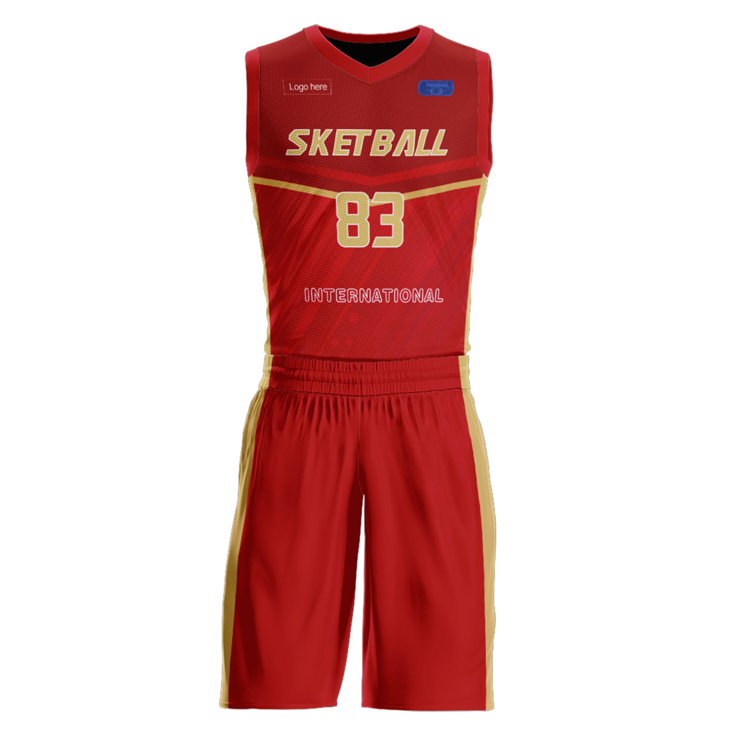 Costumes de basket-ball personnalisés de l'équipe d'Espagne