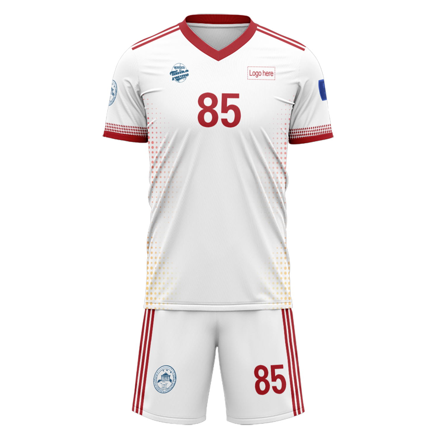 Costumes de football de l'équipe de Tunisie de la Coupe du monde 2022 personnalisés